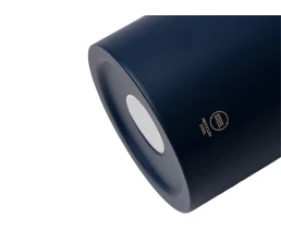 Бутылка LUWAK/ЛЮВАК из переработанной нержавеющей стали с карабином, синий нейви