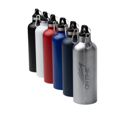 Бутылка LUWAK/ЛЮВАК из переработанной нержавеющей стали с карабином, белый