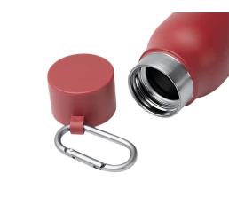 Термобутылка CUBEL/КЬЮБЕЛ с двойными стенками, темно-красный