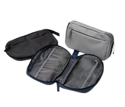 Косметичка-органайзер DULAC/ЛАВИЯ из искусственной кожи, синий нейви