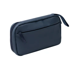 Косметичка-органайзер DULAC/ЛАВИЯ из искусственной кожи, синий нейви
