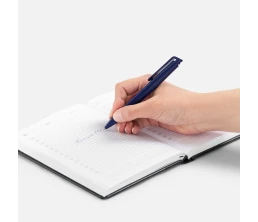 Ручка шариковая Senator Kantaro, матовая, темно-синяя