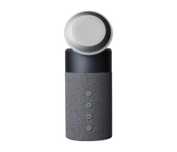 Колонка с беспроводной Magsafe-зарядкой для смартфона и наушников «Мьюзик», 15 Вт, черный