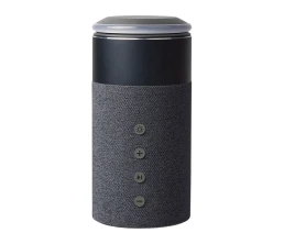 Колонка с беспроводной Magsafe-зарядкой для смартфона и наушников «Мьюзик», 15 Вт, черный