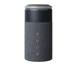 Колонка с беспроводной Magsafe-зарядкой для смартфона и наушников «Мьюзик», 15 Вт, черный