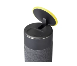 Колонка с беспроводной Magsafe-зарядкой для смартфона и наушников «Мьюзик», 15 Вт, черный