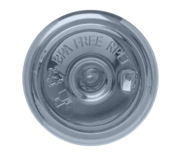 Бутылка для воды Sky/Скай из переработанной пластмассы объемом 650 мл - Серо-синий