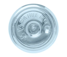 Бутылка для воды Sky/Скай из переработанной пластмассы объемом 650 мл - Светло-голубой