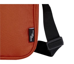 Байрон сумка через плечо из переработанных материалов по стандарту GRS объемом 2 л - Кирпичный