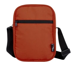 Байрон сумка через плечо из переработанных материалов по стандарту GRS объемом 2 л - Кирпичный