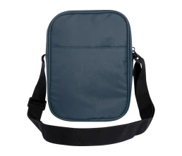 Байрон сумка через плечо из переработанных материалов по стандарту GRS объемом 2 л - Серо-синий