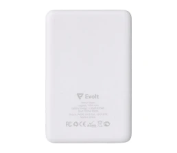 Внешний аккумулятор с QC/PD «Шарп», 5000 мАч, белый