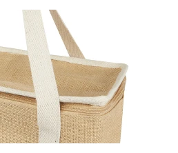 Эко-сумка Джута 19 л из джута плотностью 300 г/м2, белый/натуральный