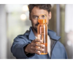 Alti/Алти бутылка для воды из переработанной пластмассы RCS объемом 630 мл - Оранжевый