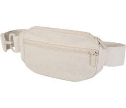 Кресент сумка через плечо Aware™ плотностью 500 г/м² из переработанного материала, бежевый