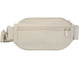 Кресент сумка через плечо Aware™ плотностью 500 г/м² из переработанного материала, бежевый