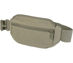 Кресент сумка через плечо Aware™ плотностью 500 г/м² из переработанного материала, зеленый