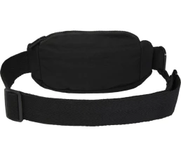 Кресент сумка через плечо Aware™ плотностью 500 г/м² из переработанного материала, черный