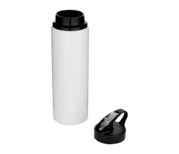 Одностенная бутылка для воды Fits/Фитц, изготовленная из нержавеющей стали, сертифицированной по стандарту RCS, объемом 800 мл - Белый