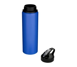 Одностенная бутылка для воды Fits/Фитц, изготовленная из нержавеющей стали, сертифицированной по стандарту RCS, объемом 800 мл - Королевский синий