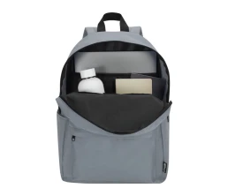 Байрон рюкзак для 14-дюймового ноутбука объемом 16 л, изготовленный из переработанных материалов по стандарту GRS, серый