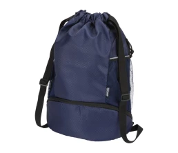 Nomad спортивная сумка из переработанного материала GRS с завязками и нижним отделением на 18 л, темно-синий