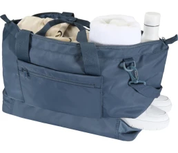 Трип Эви дорожная спортивная сумка из переработанного материала объемом 42 л, серо-синий