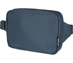 Трип Эви дорожная сумка через плечо из переработанного материала GRS объемом 1 л, серо-синий