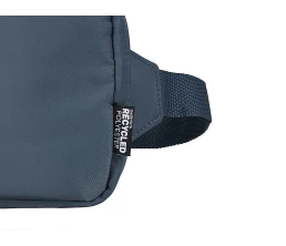 Трип Эви дорожная сумка через плечо из переработанного материала GRS объемом 1 л, серо-синий