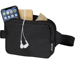 Трип Эви дорожная сумка через плечо из переработанного материала GRS объемом 1 л, черный