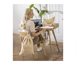 Шерпа рюкзак со шнурком из переработанной шерпы GRS объемом 9 л, черный