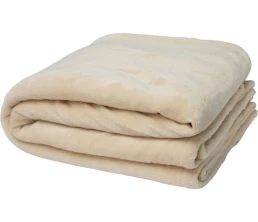 Двусторонний плед  «Эшн» из переработанной шерпы