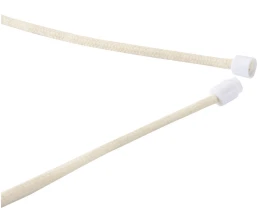 Adhab/Адхаб ремешок для смартфона с бамбуковыми деталями, белый