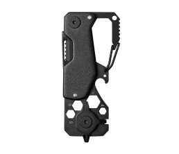 Мультитул с карабином 13-в-1 «Блэкер», черный