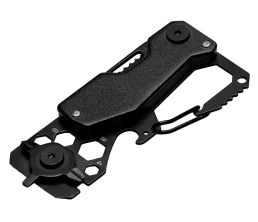 Мультитул с карабином 13-в-1 «Блэкер», черный