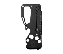 Мультитул с карабином 13-в-1 «Блэкер», черный