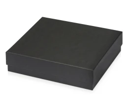 Подарочный набор Long River: обложка для паспорта, галстук, черная коробка