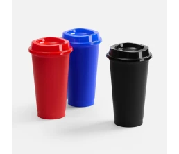 Стакан с крышкой Color Cap, ver.2, синий