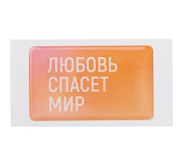 Стикер смоляной прямоугольник мини 1 шт, 3х5 см, пресет