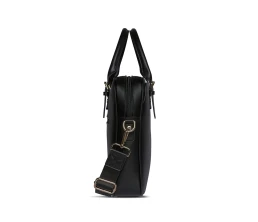 Портфель женский BUGATTI ЭЛЛА | ELLA 15'', черный, полиуретан, 38х6х27,5 см