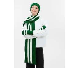 Шарф Winwear, темно-зеленый (глубокий зеленый)