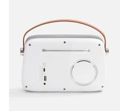 Bluetooth-колонка с радио Retronica, белая