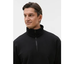 Толстовка унисекс оверсайз Ziplink Terry, черная