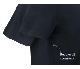 Футболка Club мужская, без боковых швов, темно-синий