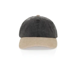 Бейсболка BEAU AWARE™ из двухцветной хлопковой саржи, 6 клиньев, 270 г/м²