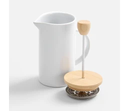 Френч-пресс Ceramero, белый