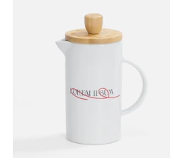 Френч-пресс Ceramero, белый