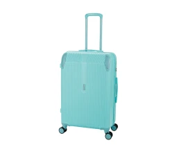 Чемодан TORBER В Отпуск, бирюзовый, ABS-пластик, 48 х 29,5 х 72 см, 80 л, 3,4 кг