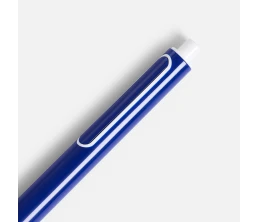 Ручка шариковая Outliner, синяя с белым