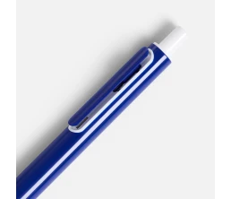 Ручка шариковая Outliner, синяя с белым